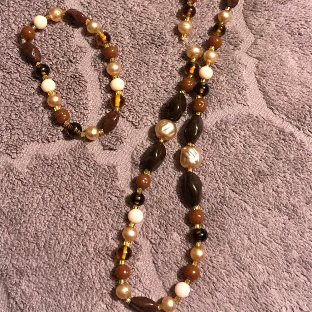 Vintage necklace and bracelet